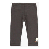Dark Gray Knit Leggings