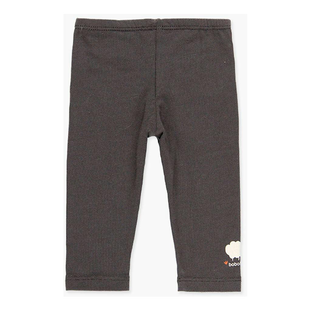 Dark Gray Knit Leggings