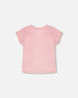 Organic Cotton Jersey T-Shirt Dusty Pink