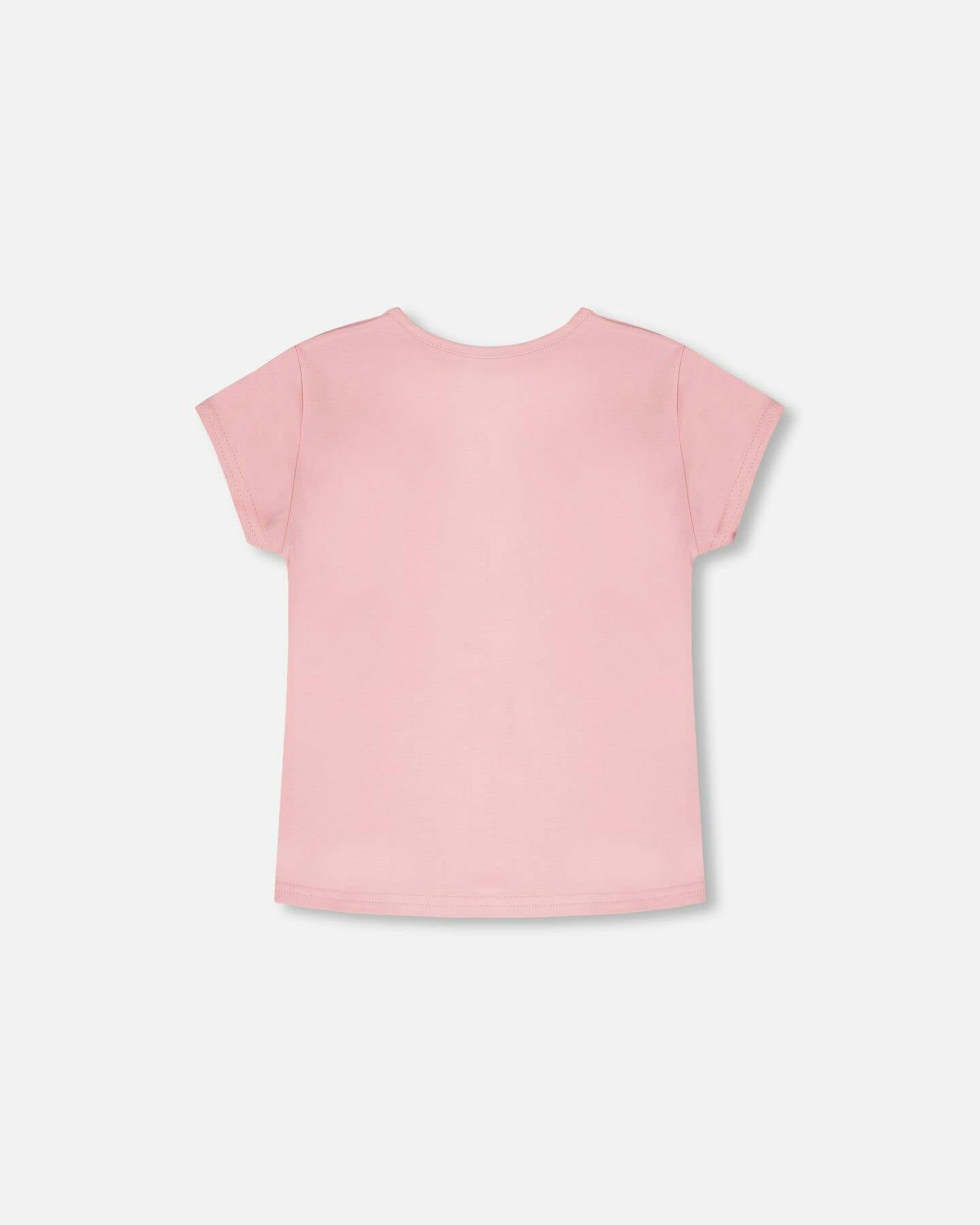 Organic Cotton Jersey T-Shirt Dusty Pink