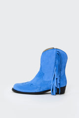 FRINGES BOOT BLUE