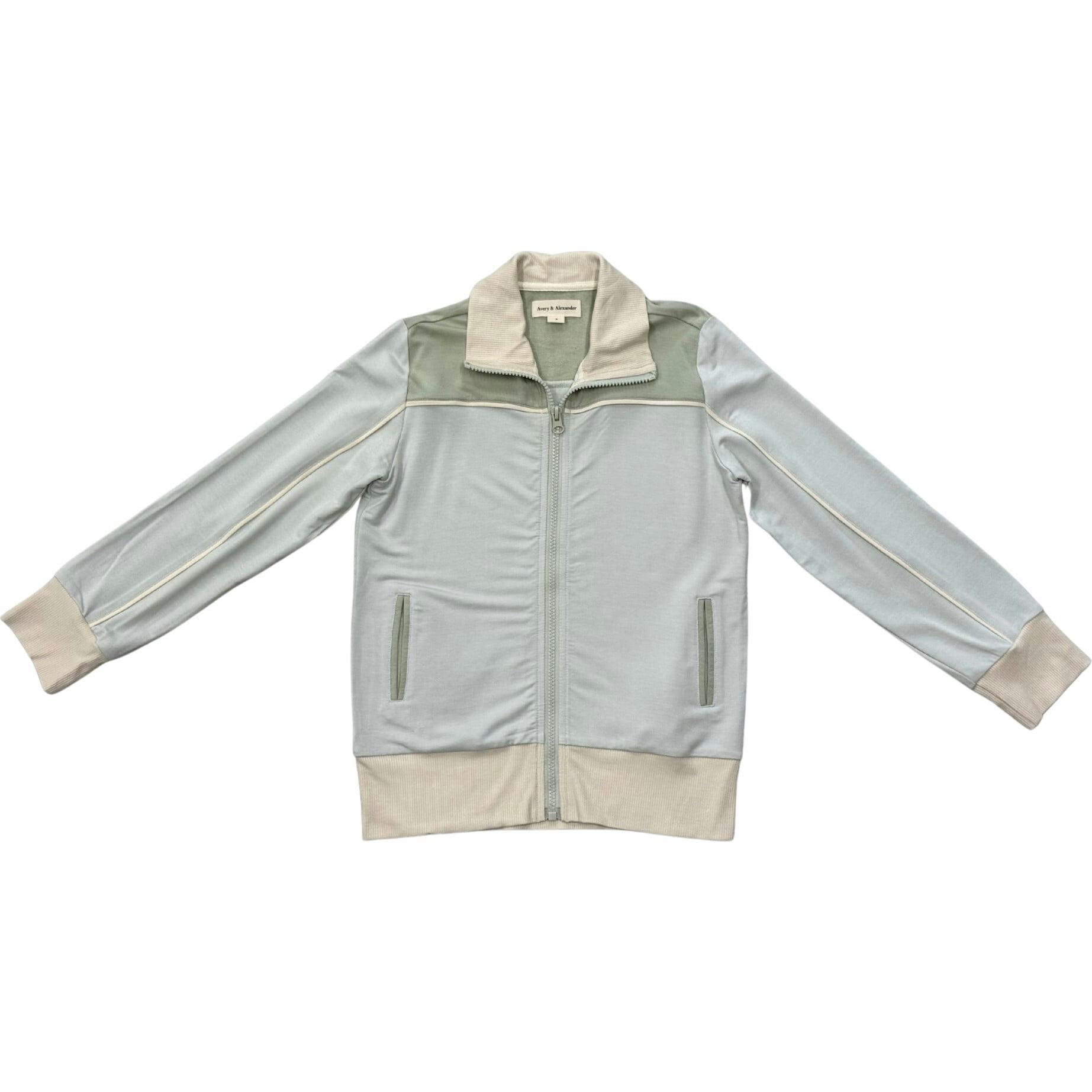 Track Zip Front Jacket Desert Sage