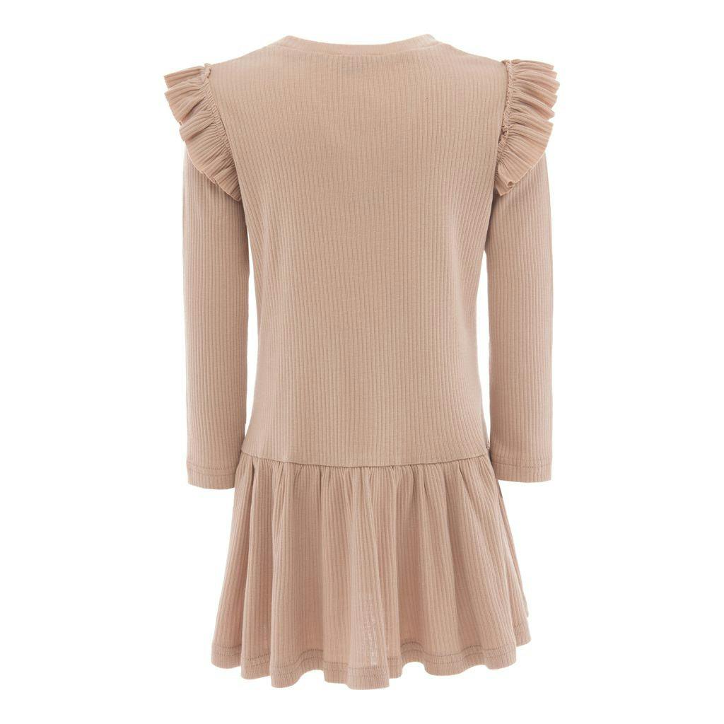 Pink Blush Modal Ruffle Dress