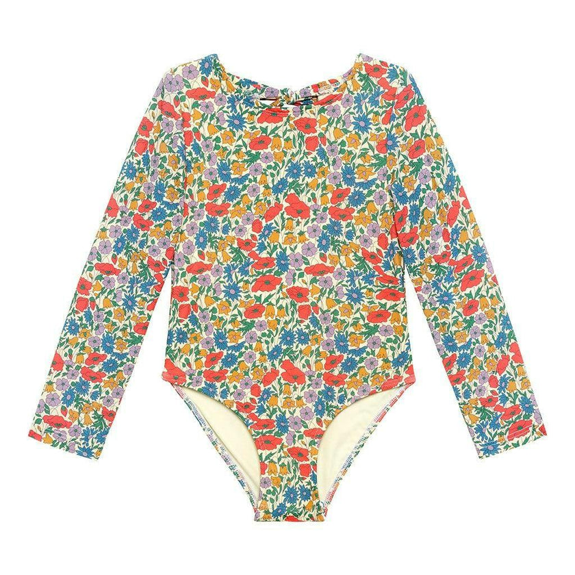 Florencia Floral Mini Long Sleeve One-Piece
