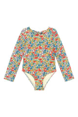 Florencia Floral Mini Long Sleeve One-Piece