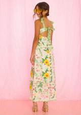 Kaylee Cotton Embroidered Maxi Dress