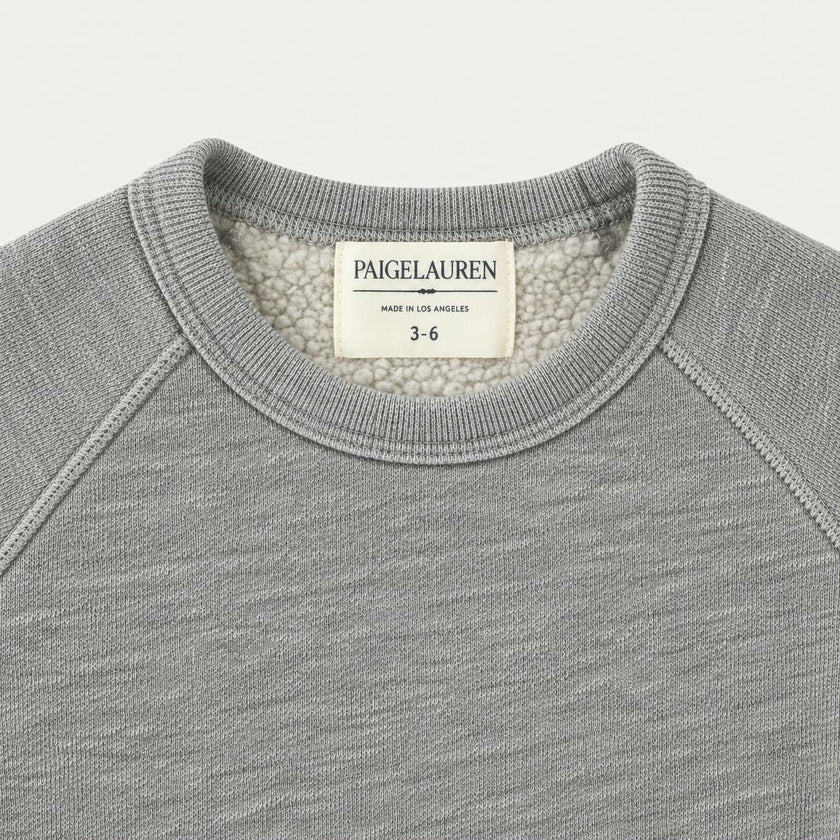 Heathered Vintage Sherpa Sweatshirt + Sweatpant Set