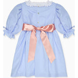 Nicky Hilton x La Coqueta Blue Stripe Milou Girl Dress