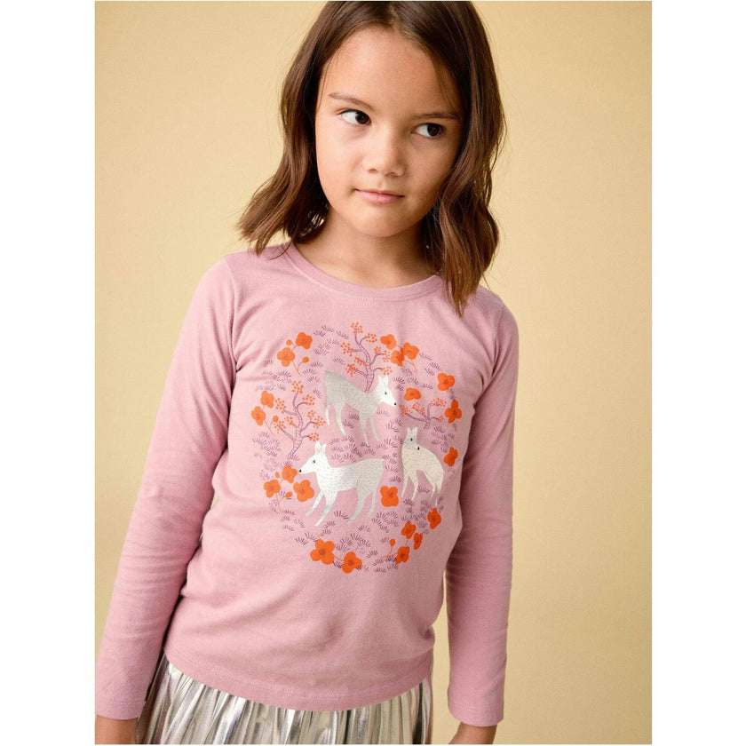 Pearly Graphic Tee, Multi