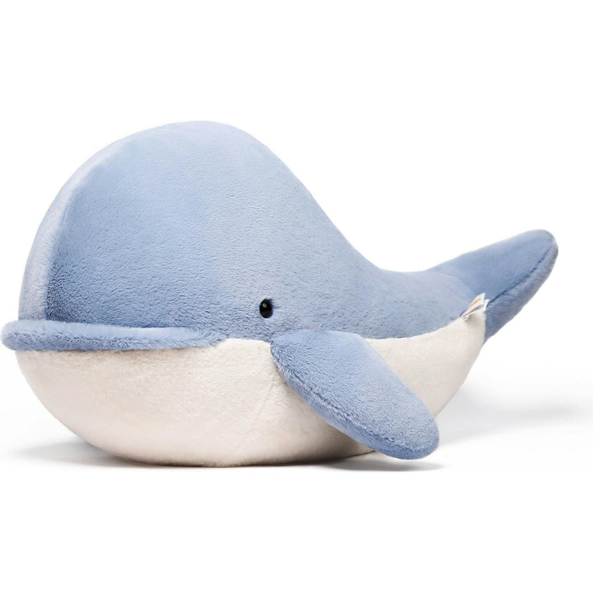 McHugs Big-Headed Whale 22" — Soft Weighted Cuddle Stuffed Animal