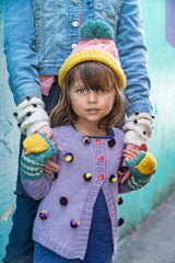 Kids Fingerless Fold-Over Mittens
