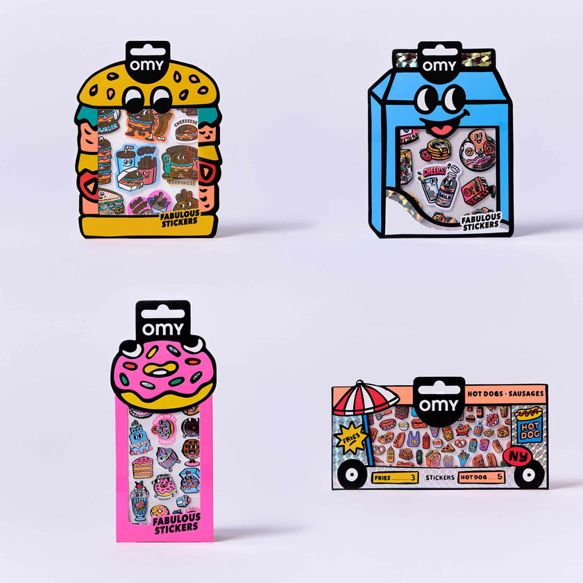 American Goodies - Bundle Of 4 Stickers