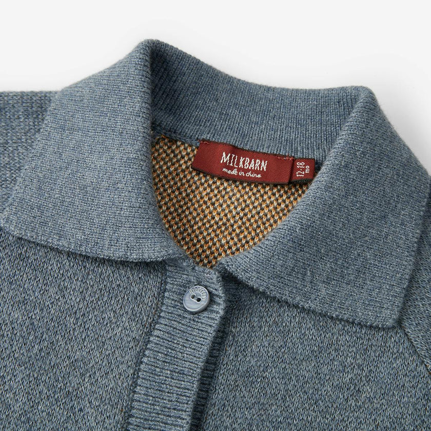 Family Knitted Collar Jumpsuit