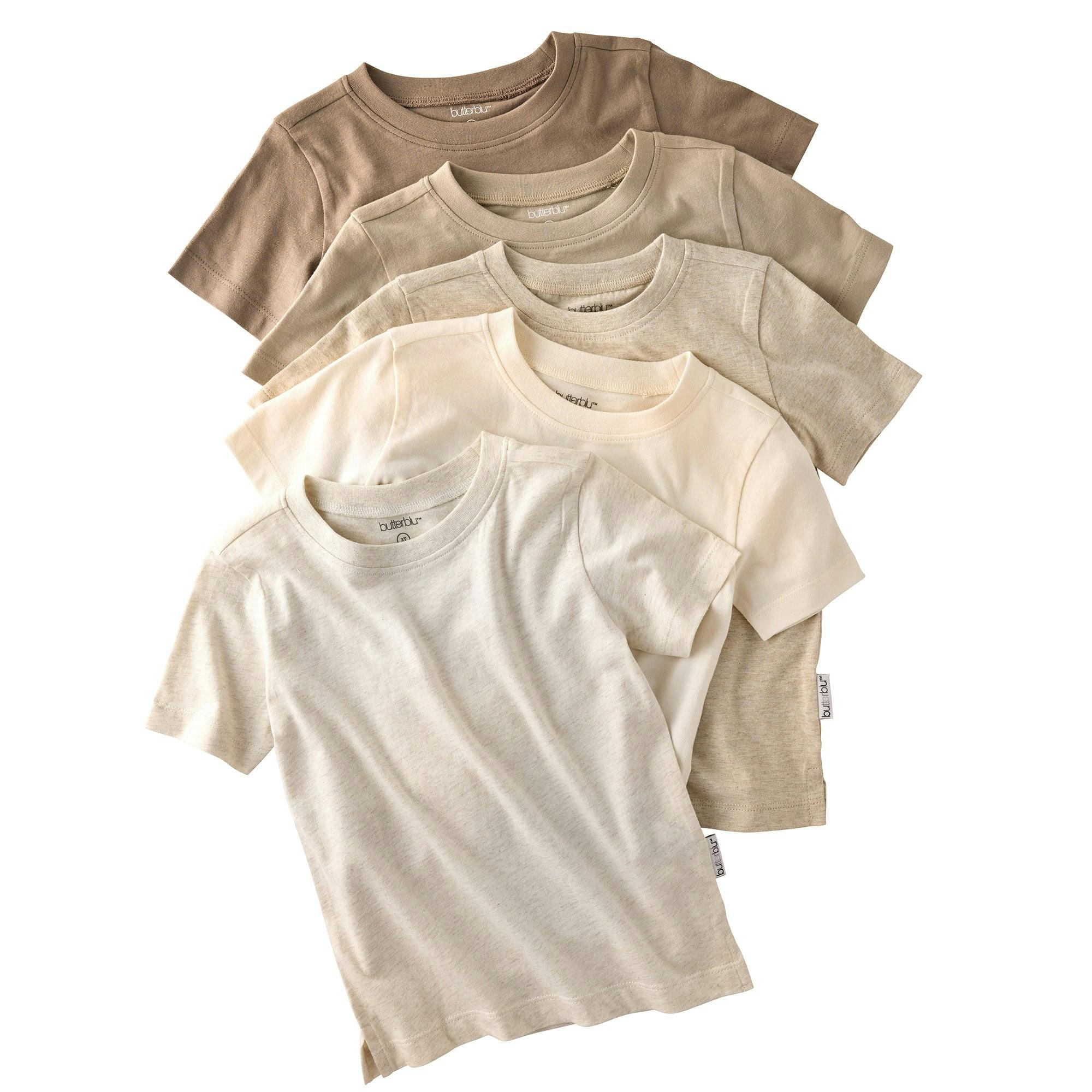 TAYLOR 5-Pack Toddler Short Sleeve T-Shirts