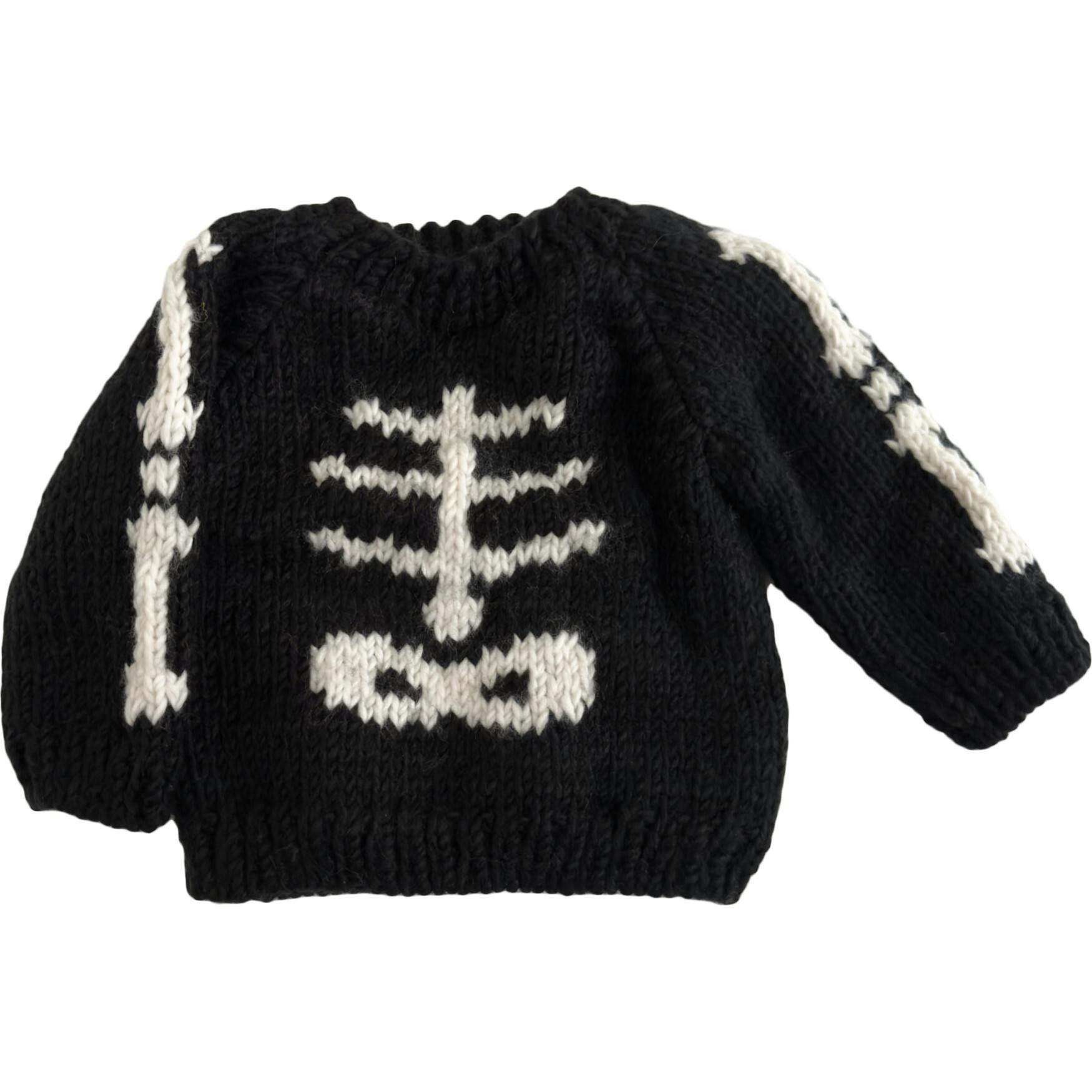 Skeleton Sweater and Bear Set