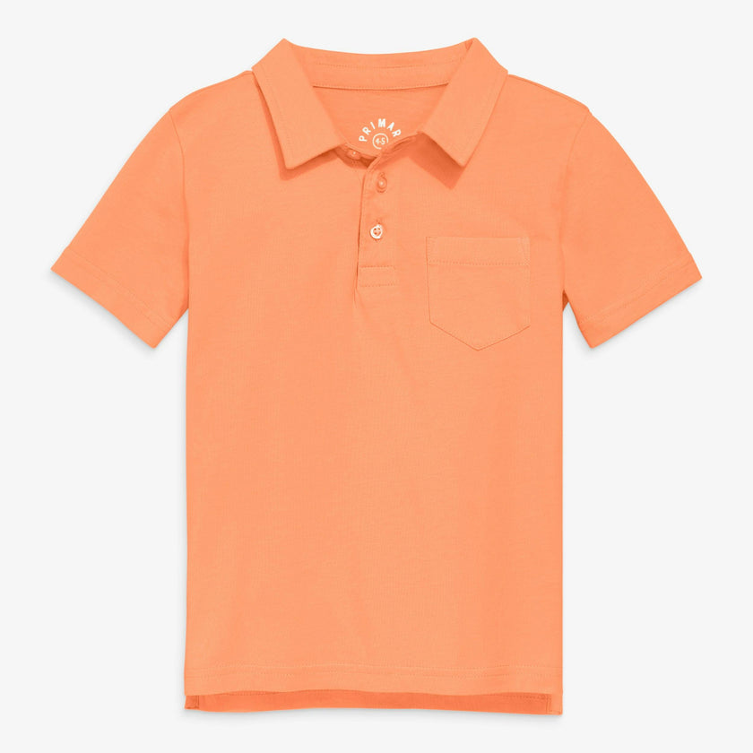 Kids short sleeve polo