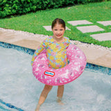 Pool Tube 27" Pink Pattern
