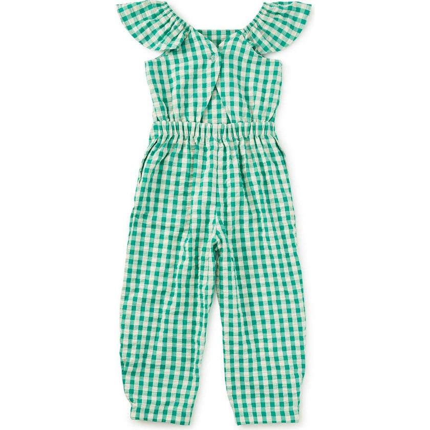 Flutter Strap Jumpsuit, Green