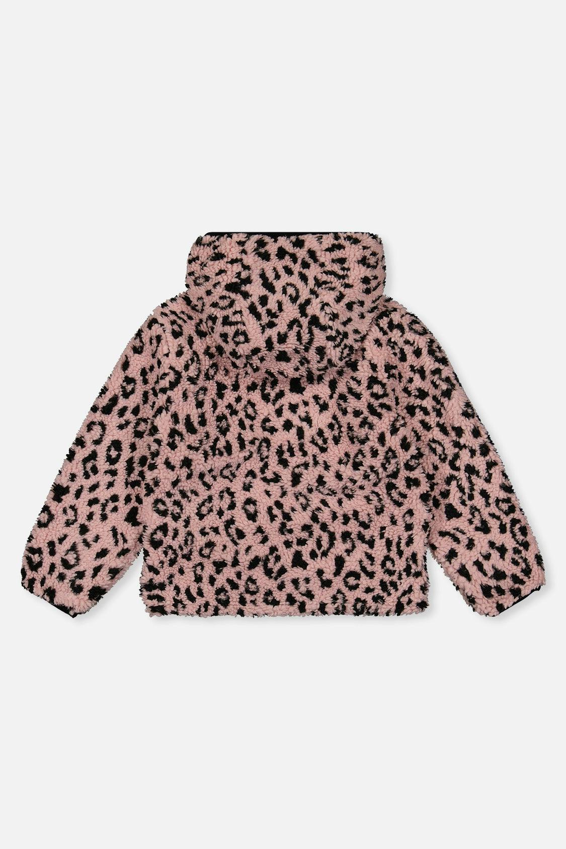 Reversible Mid-Season Jacket Pink And Black