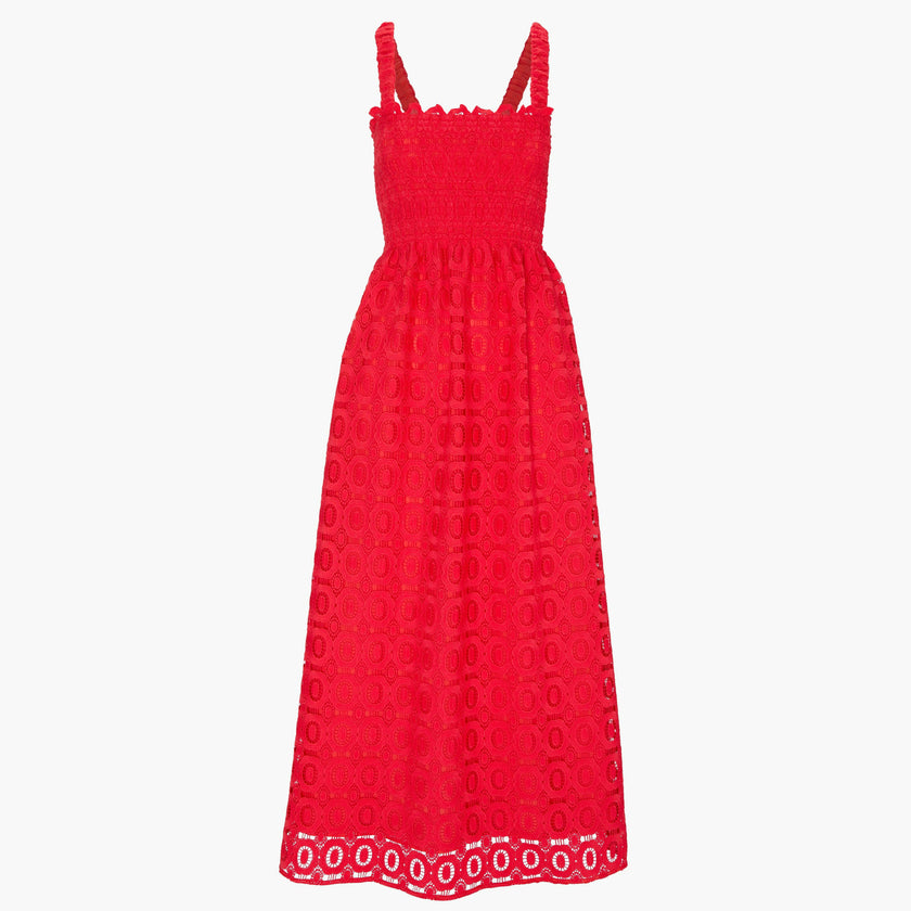 The Anjuli Nap Dress - Poppy Lace