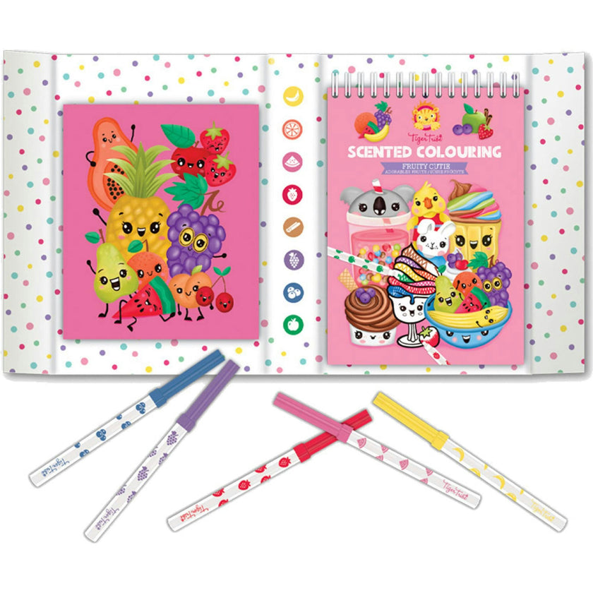 Tribe: Scented Coloring - Fruitie Cutie Activity Set