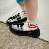 Nicki Kids Loafer - Black Patent Leather