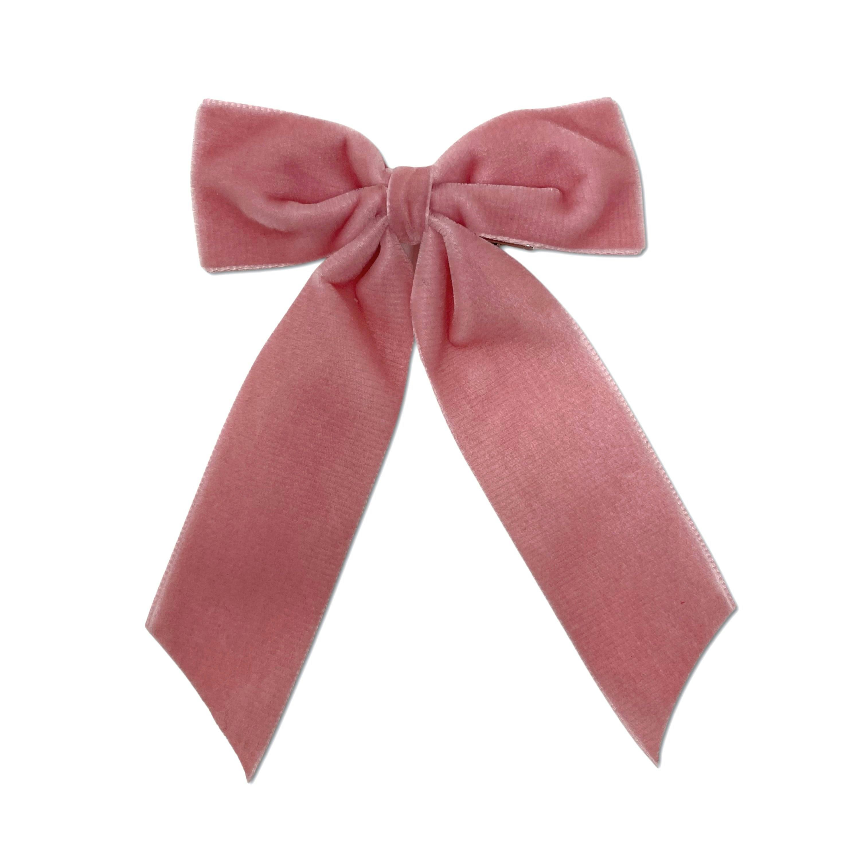 Big Velvet Bow, Pink