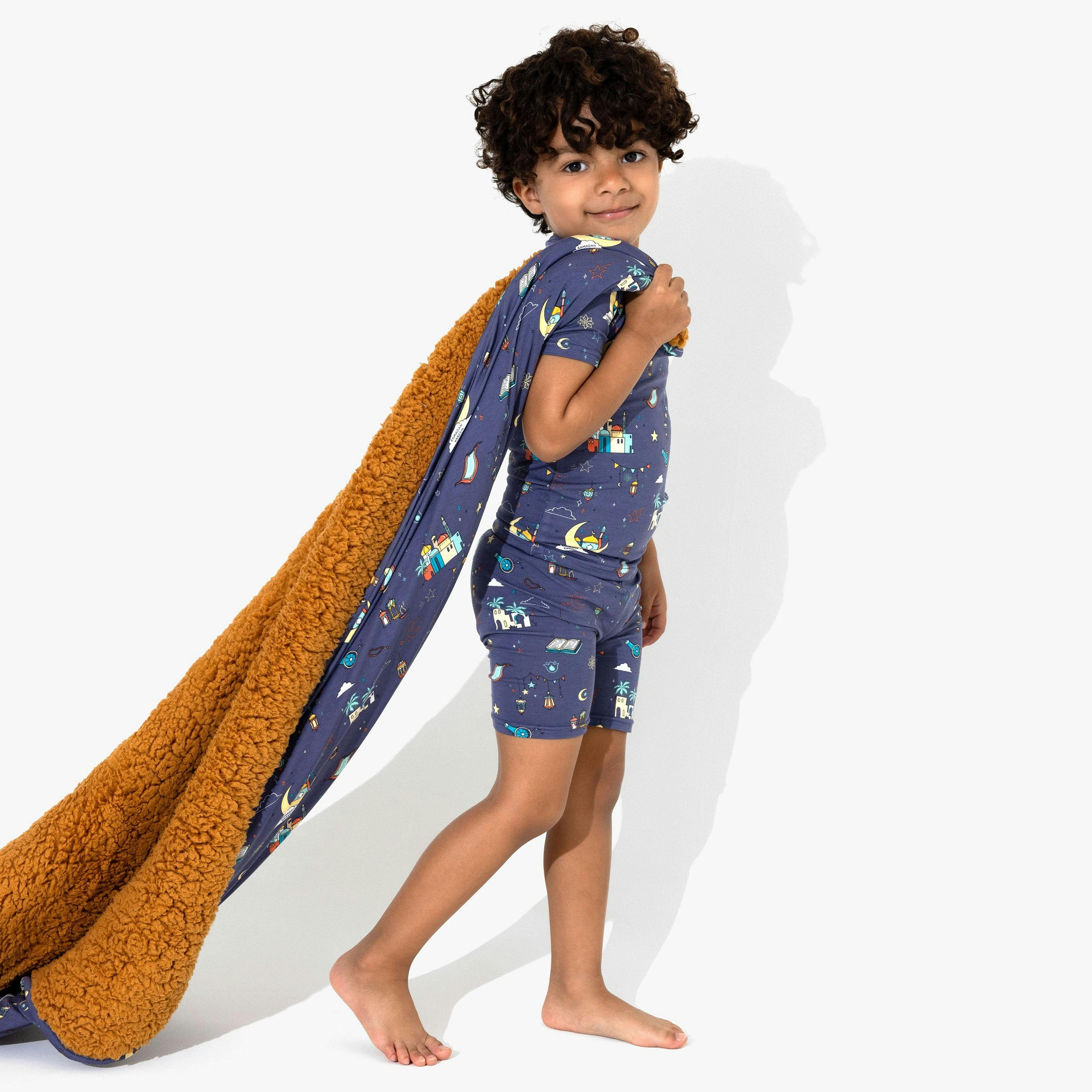 Ramadan Bamboo Kids Pajama Short Set