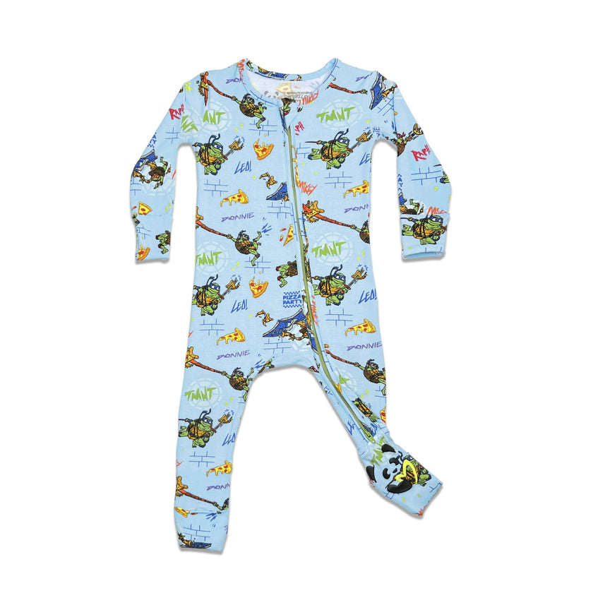 Teenage Mutant Ninja Turtles: Mutant Mayhem Movie Bamboo Convertible Footie