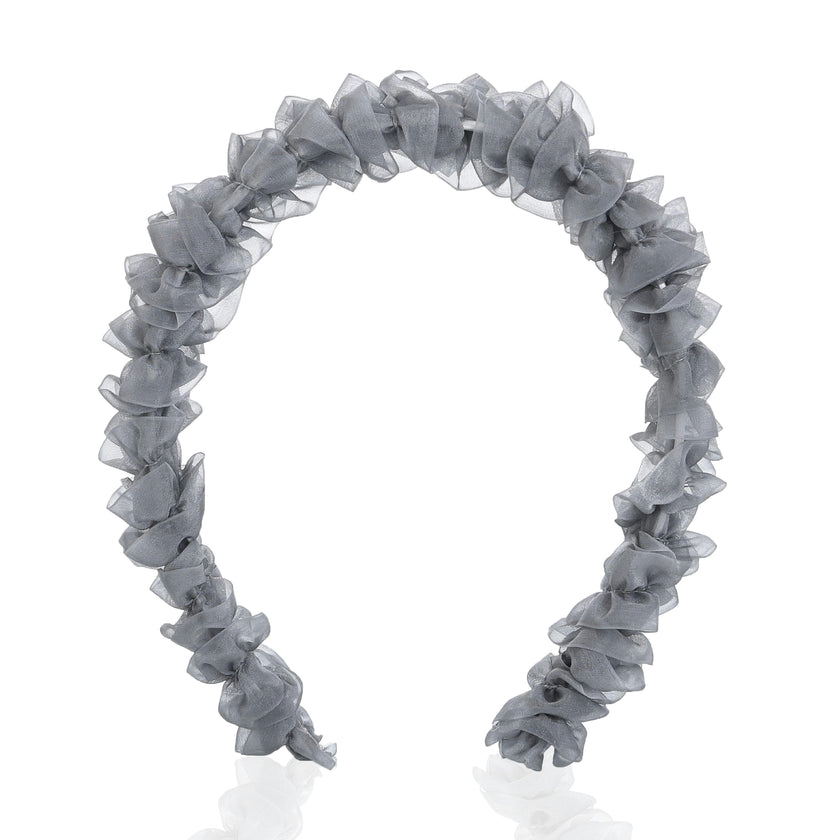 Ruffled Sheer Headband