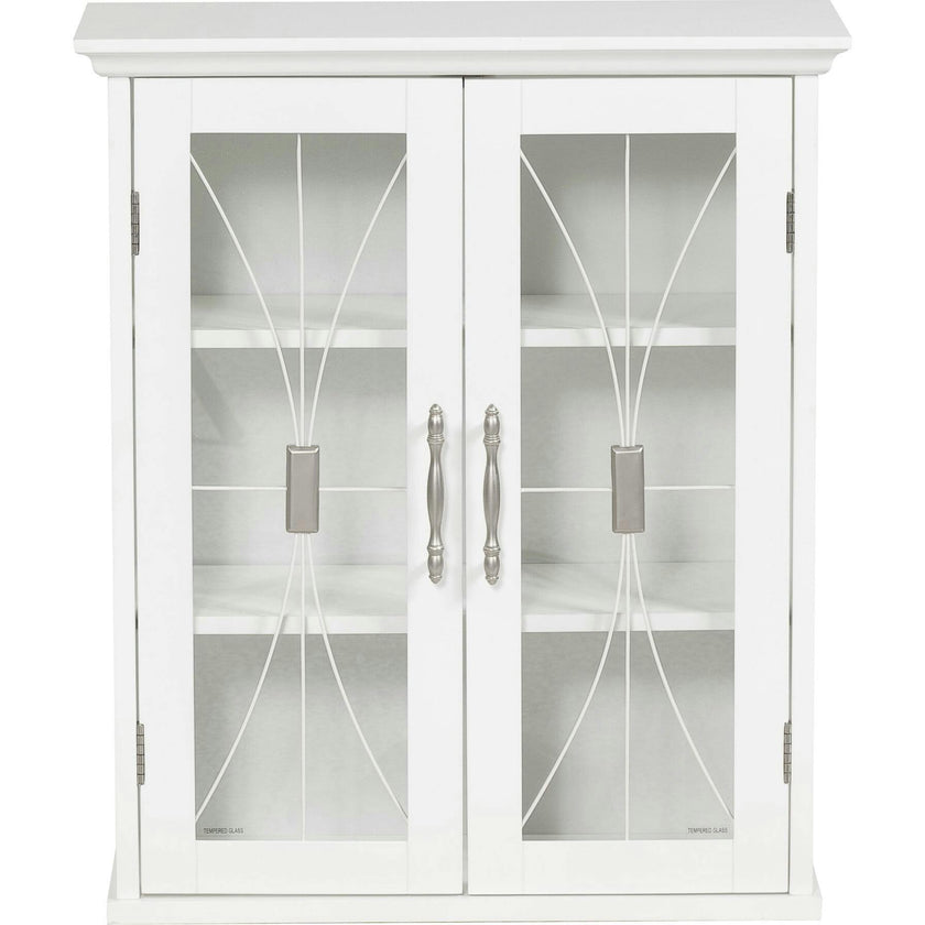 Delaney Wooden Wall Cabinet with 2 Doors
