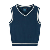Infant Plaid Poplin and Sweater Vest Set