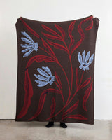 Flora Vision Knit Blanket