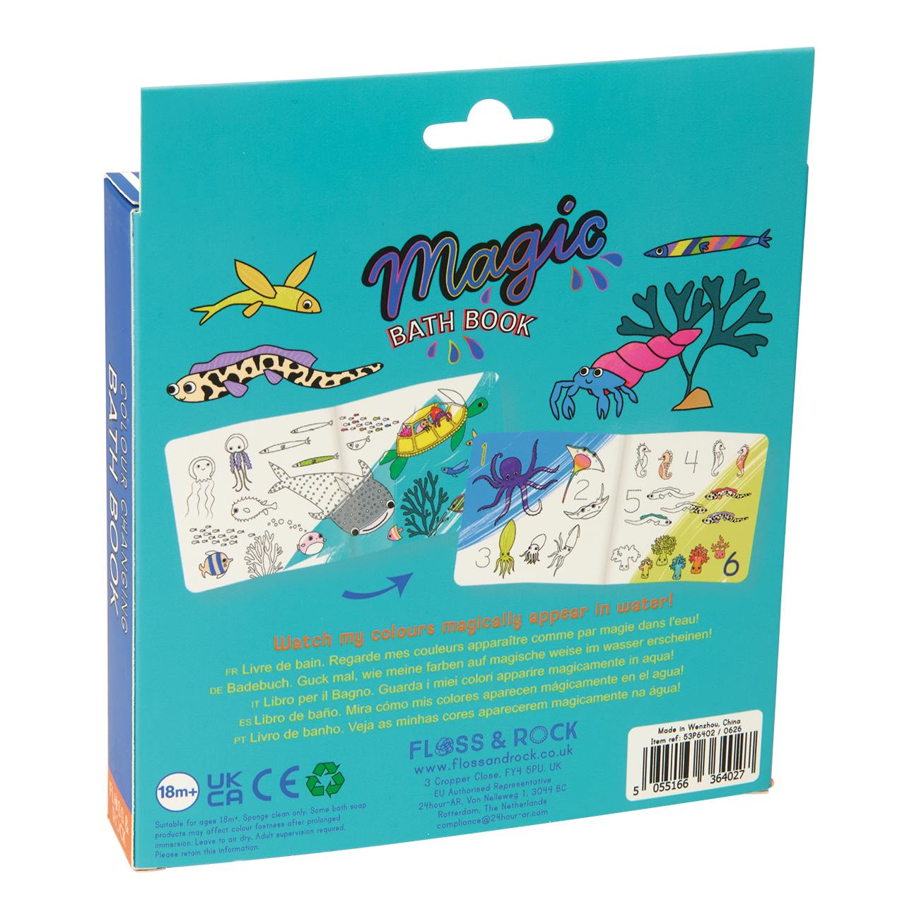 Ocean Magic Water Bath Book