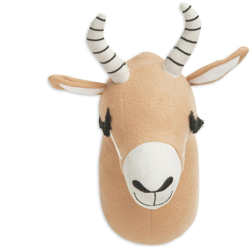 Antelope Plush Head Wall Décor