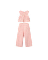 Pink Lace Two‑Piece Outfit