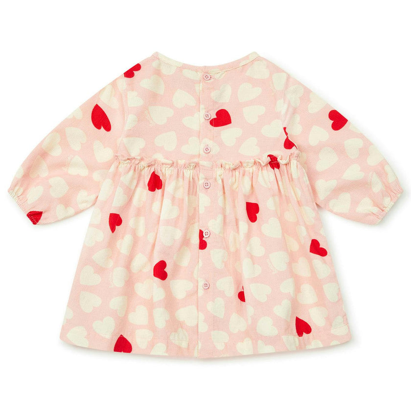BONTON Rosy Heart Folie Baby Dress