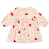 BONTON Rosy Heart Folie Baby Dress