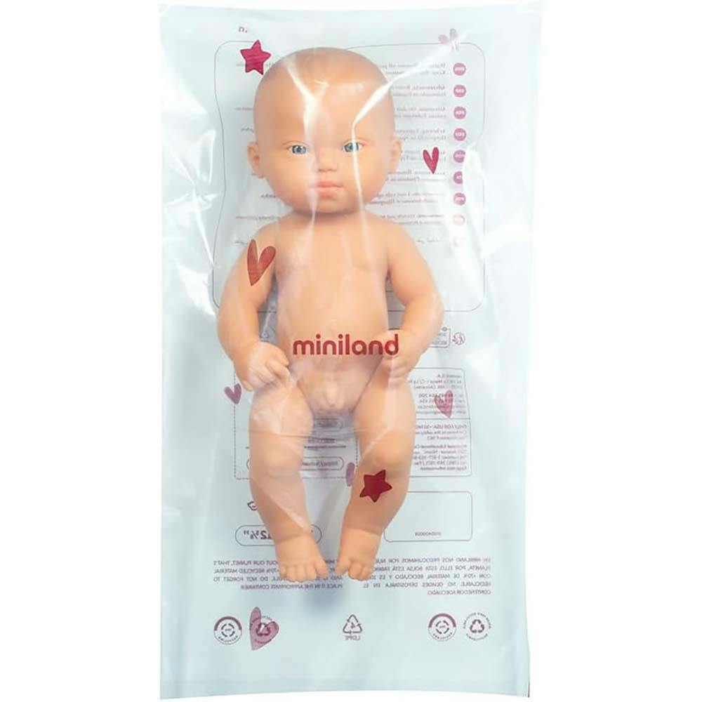 Boy Baby Doll with Down Syndrome - 12 5/8