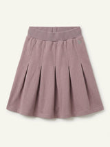Pleated Sweat Skirt
