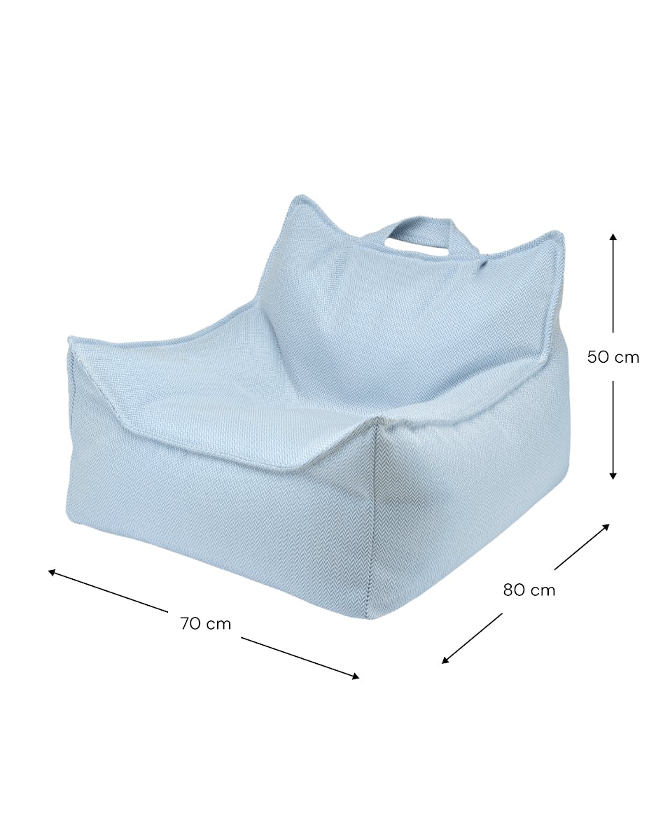 Azure Outdoor Beanbag Chair