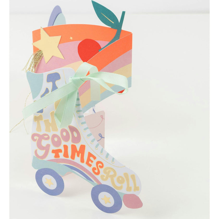 Roller Skate Birthday Card