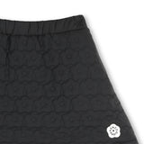 Black Quilted Skirt