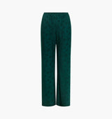 The Beverly Pant - Jadeite Floral Jacquard