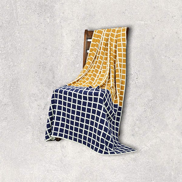 Sveda Reversible Squares Throw