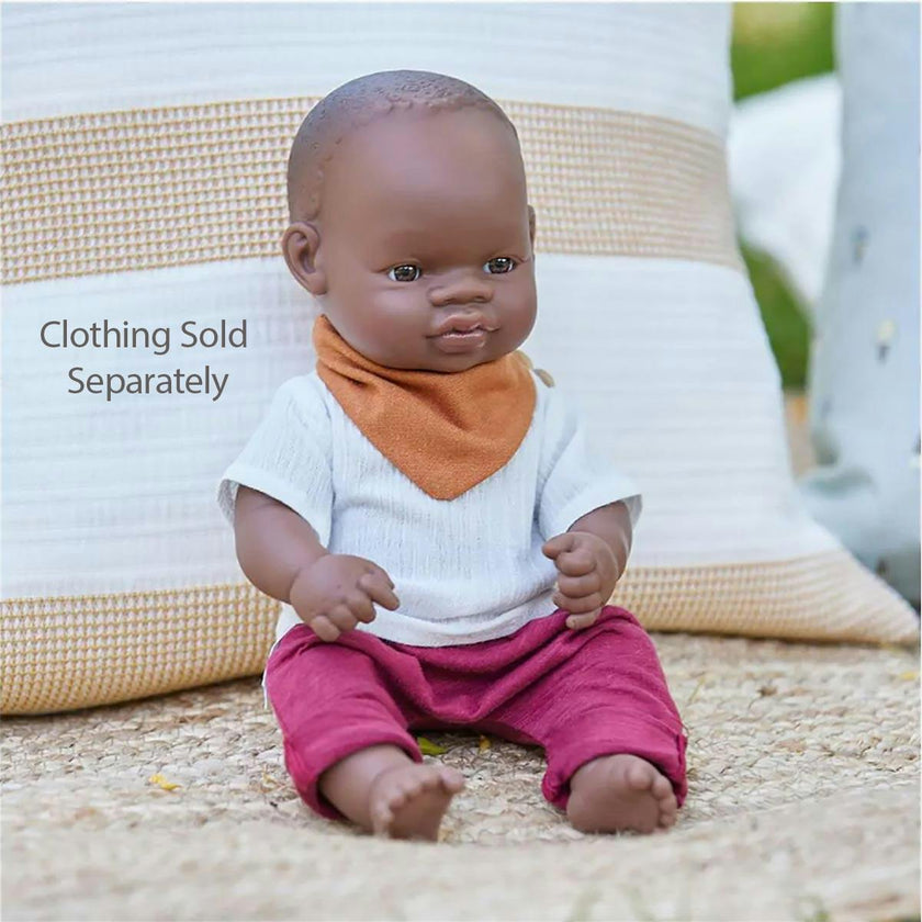 Baby Doll African Boy - 12 5/8"