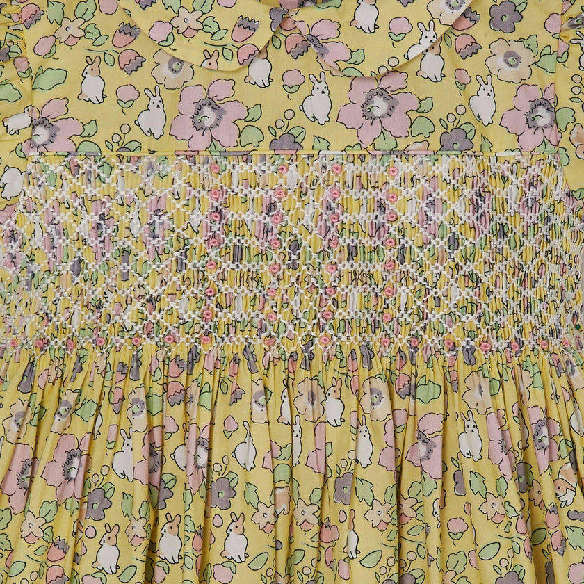 Girls Easter Smock Dress