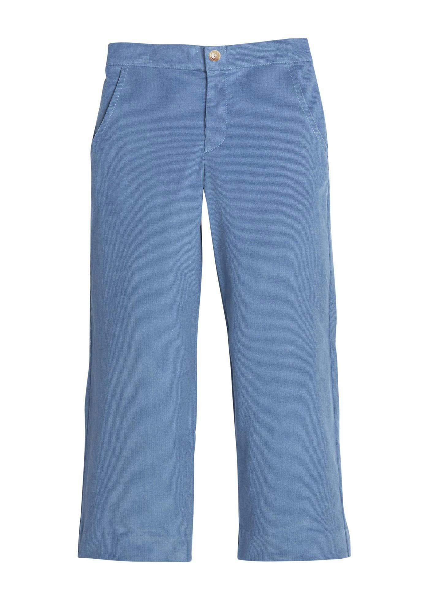 Pull On Pants - Stormy Blue Corduroy