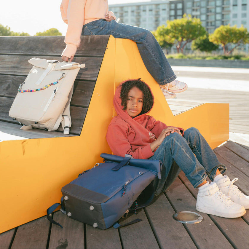 Ari Rolltop Backpack Set | Chest Strap