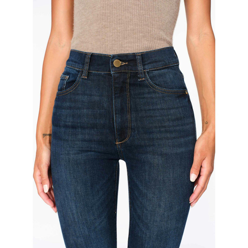 Bridget Boot High Rise Instasculpt™ Crop Jeans Thunderbird